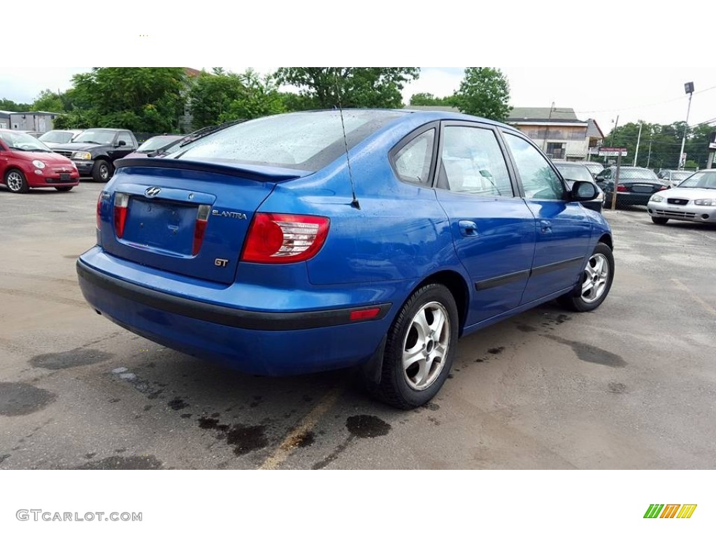2006 Elantra GT Hatchback - Tidal Wave Blue / Gray photo #5