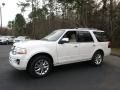 2016 White Platinum Metallic Tricoat Ford Expedition Limited 4x4  photo #9