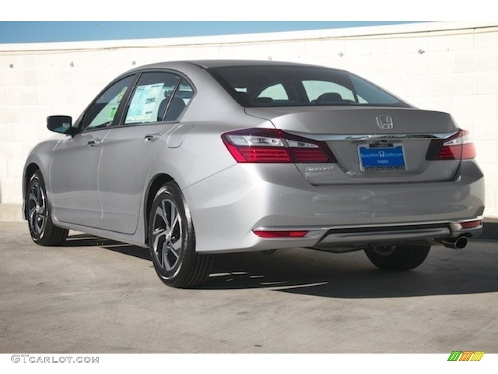 2016 Accord LX Sedan - Lunar Silver Metallic / Gray photo #2