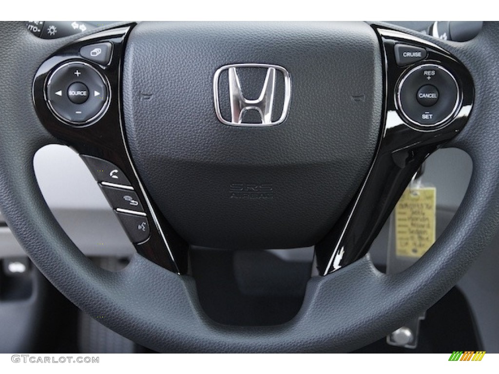 2016 Accord LX Sedan - Lunar Silver Metallic / Gray photo #9