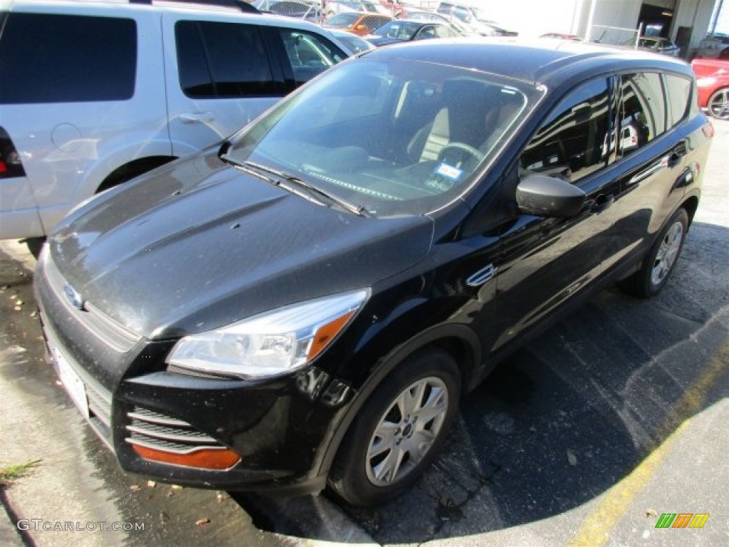 2013 Escape S - Tuxedo Black Metallic / Charcoal Black photo #2