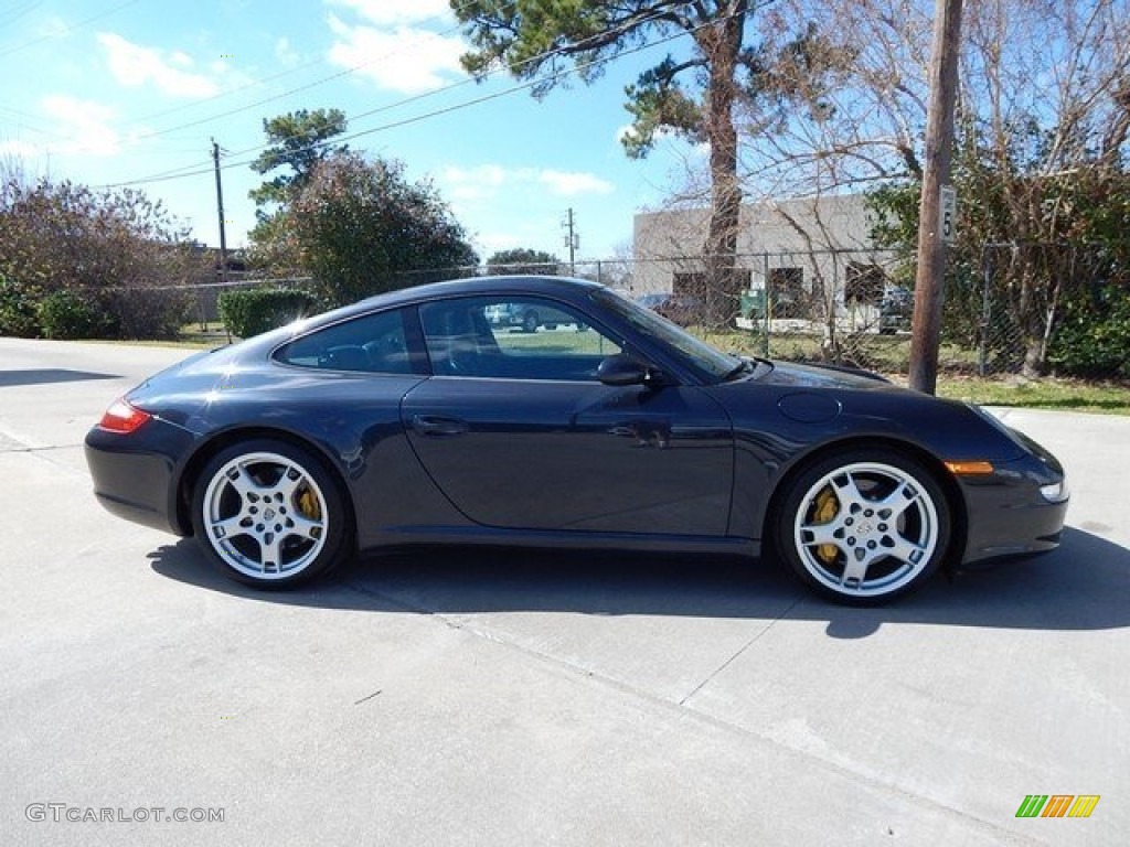 2007 911 Carrera S Coupe - Midnight Blue Metallic / Sea Blue photo #6