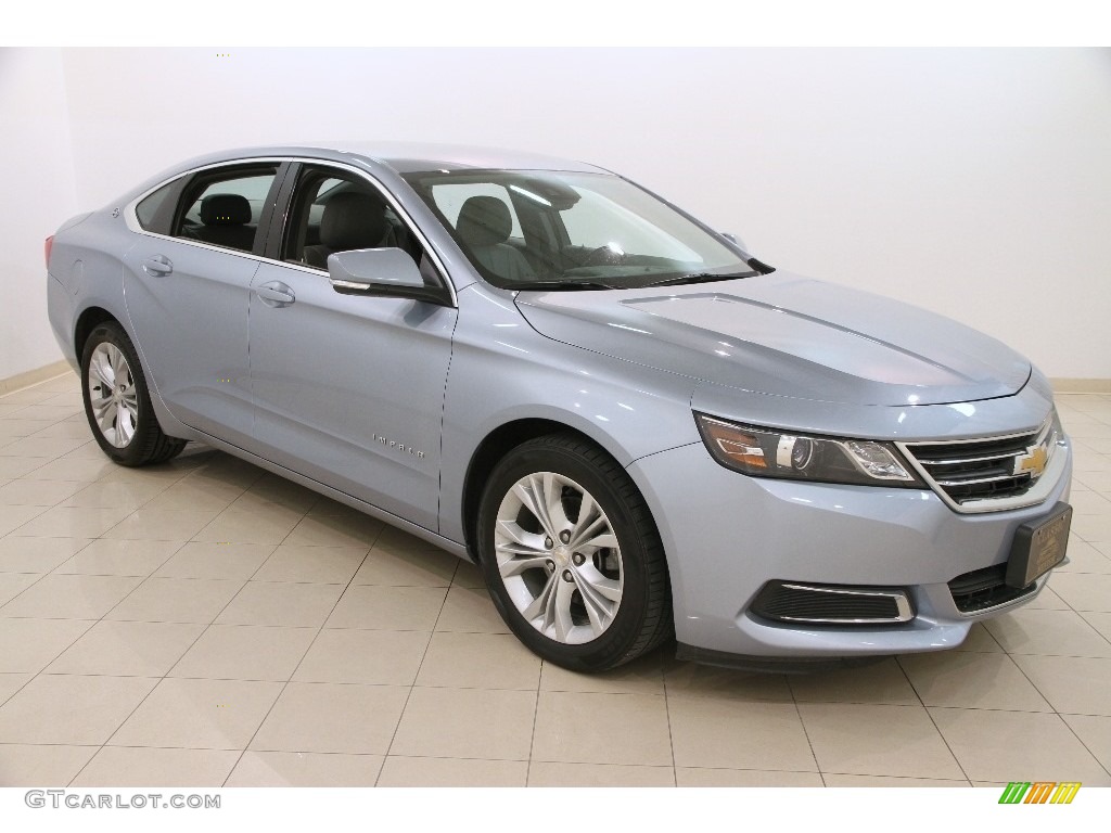 2014 Impala LT - Silver Topaz Metallic / Jet Black/Dark Titanium photo #1