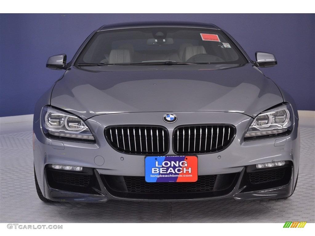 2013 6 Series 650i Gran Coupe - Space Gray Metallic / Ivory White photo #2
