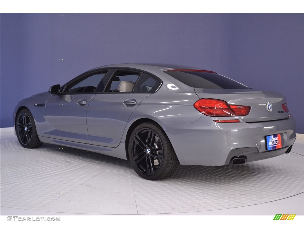 2013 6 Series 650i Gran Coupe - Space Gray Metallic / Ivory White photo #5