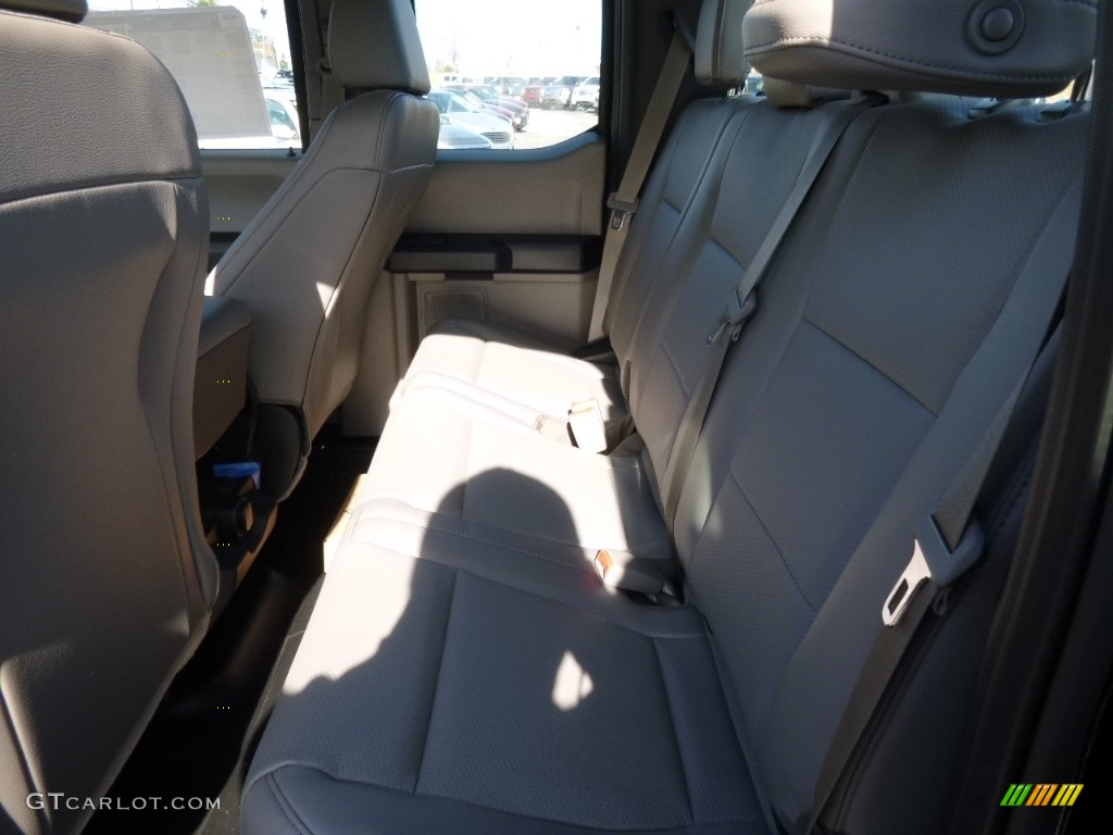 2016 F150 XL SuperCab 4x4 - Shadow Black / Medium Earth Gray photo #7