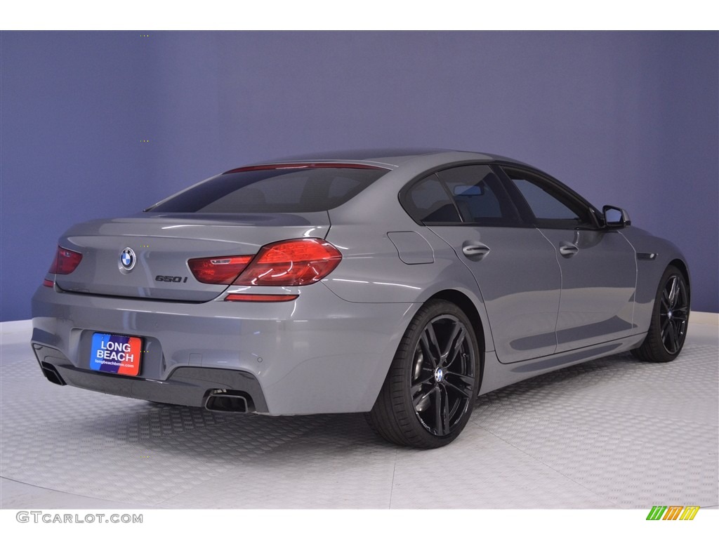2013 6 Series 650i Gran Coupe - Space Gray Metallic / Ivory White photo #7