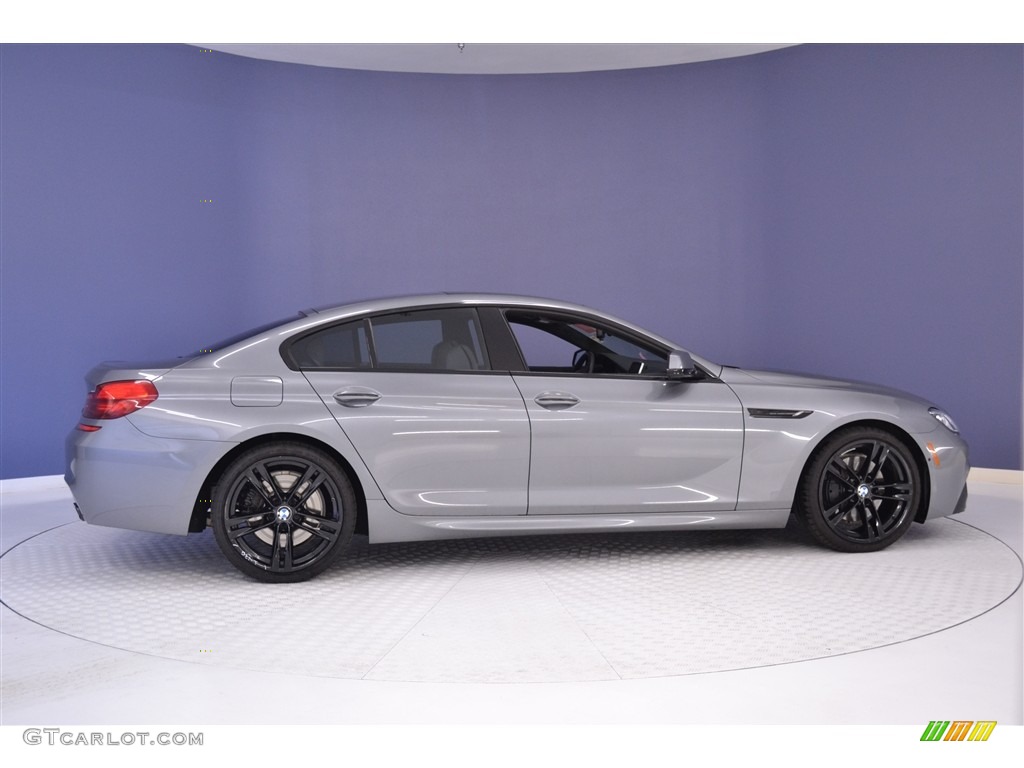 2013 6 Series 650i Gran Coupe - Space Gray Metallic / Ivory White photo #8