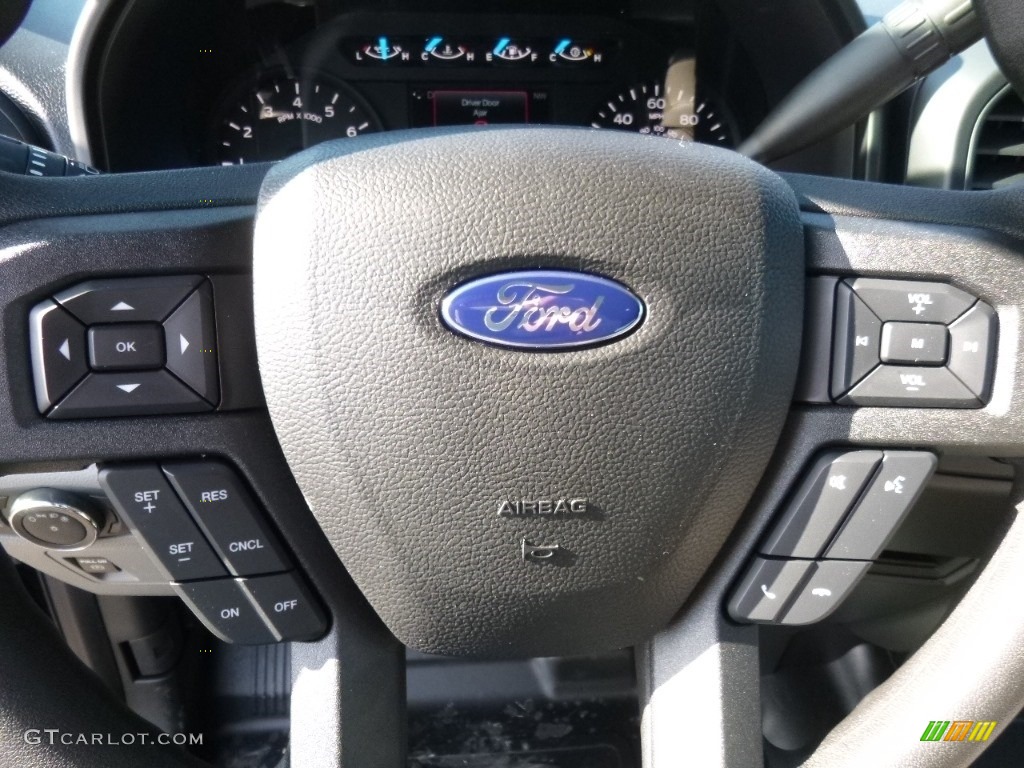 2016 F150 XL SuperCab 4x4 - Shadow Black / Medium Earth Gray photo #11