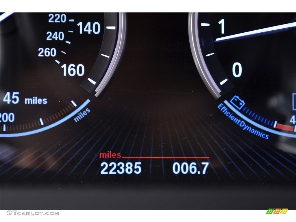 2013 6 Series 650i Gran Coupe - Space Gray Metallic / Ivory White photo #23