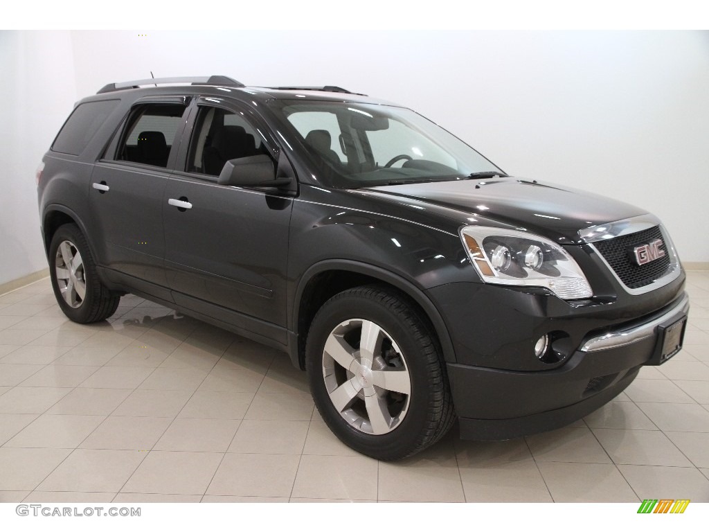 Carbon Black Metallic 2010 GMC Acadia SLE Exterior Photo #110972423