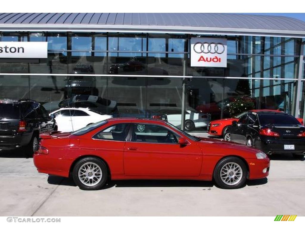 1999 SC 400 - Baroque Red Metallic / Ivory photo #1
