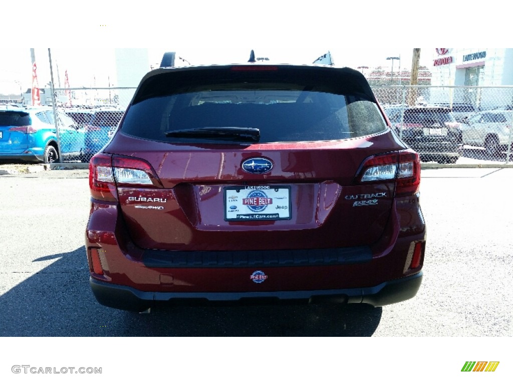 2016 Outback 2.5i Limited - Venetian Red Pearl / Warm Ivory photo #5