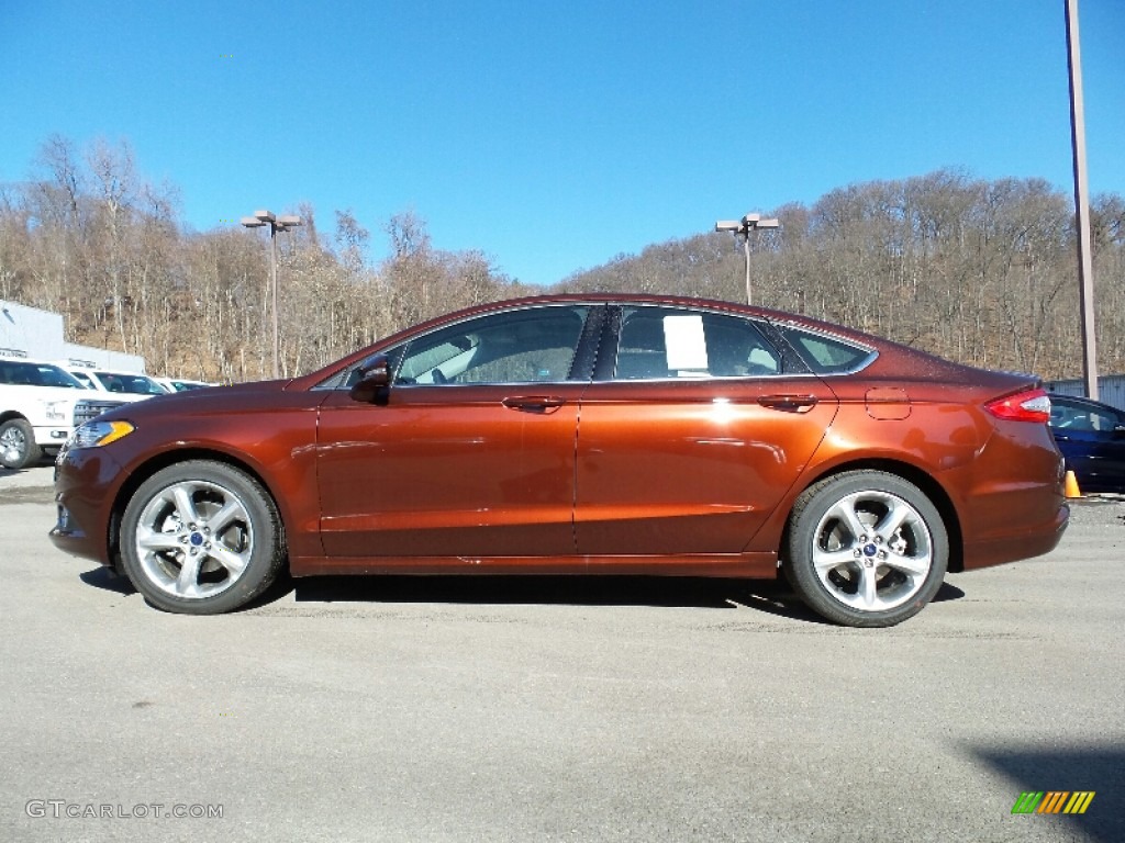 Bronze Fire Metallic Ford Fusion