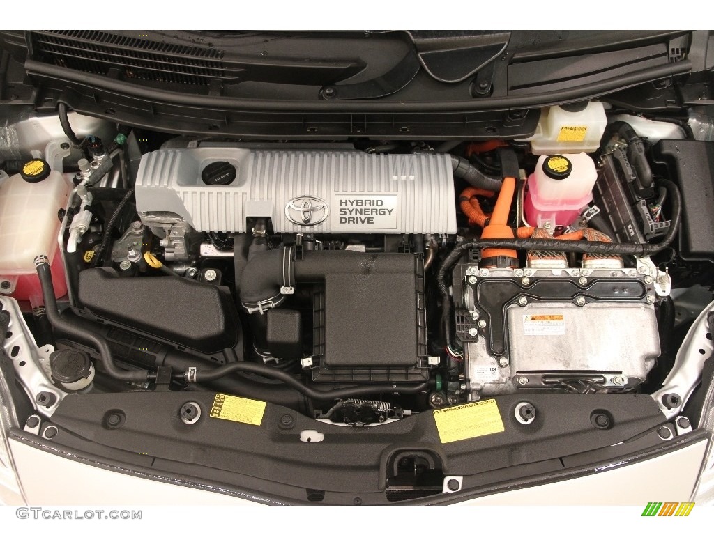 2012 Prius 3rd Gen Two Hybrid - Classic Silver Metallic / Misty Gray photo #17