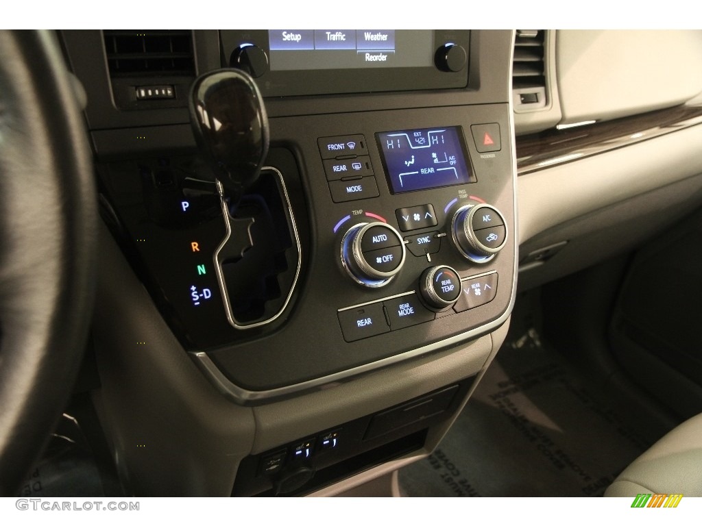 2015 Sienna XLE - Silver Sky Metallic / Ash photo #11