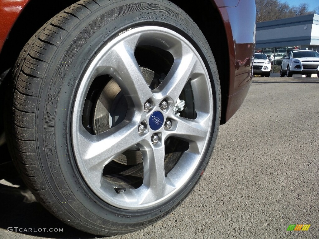 2016 Fusion SE - Bronze Fire Metallic / Charcoal Black photo #13