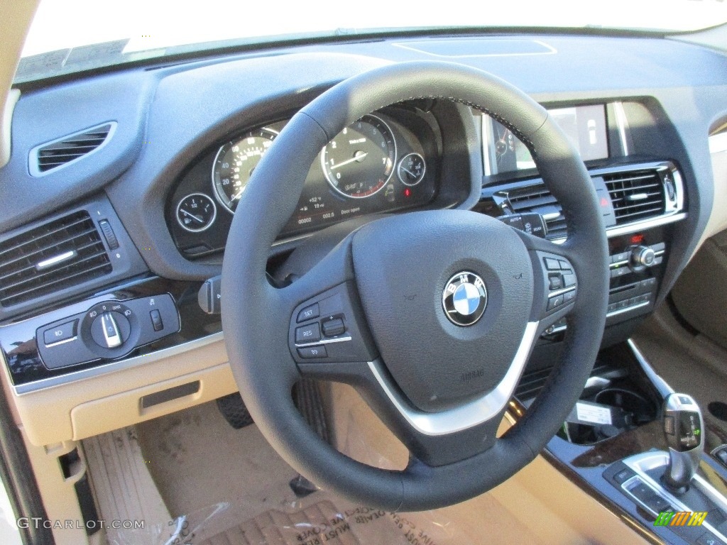 2016 X3 xDrive28i - Alpine White / Sand Beige photo #14