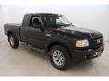 Black 2007 Ford Ranger Sport SuperCab 4x4 Exterior