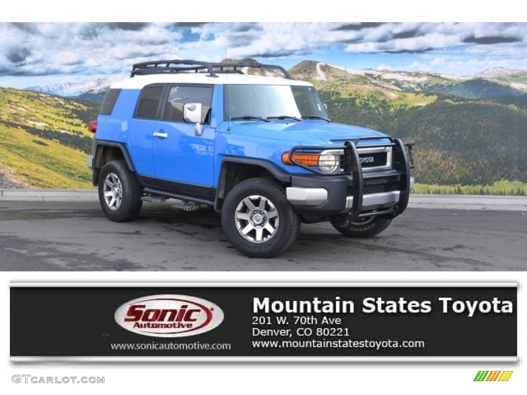 2007 FJ Cruiser 4WD - Voodoo Blue / Dark Charcoal photo #1