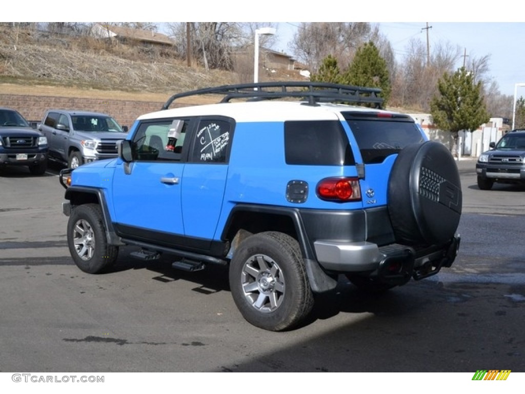 2007 FJ Cruiser 4WD - Voodoo Blue / Dark Charcoal photo #4