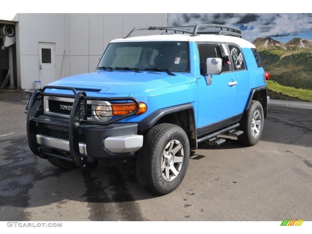 2007 FJ Cruiser 4WD - Voodoo Blue / Dark Charcoal photo #5