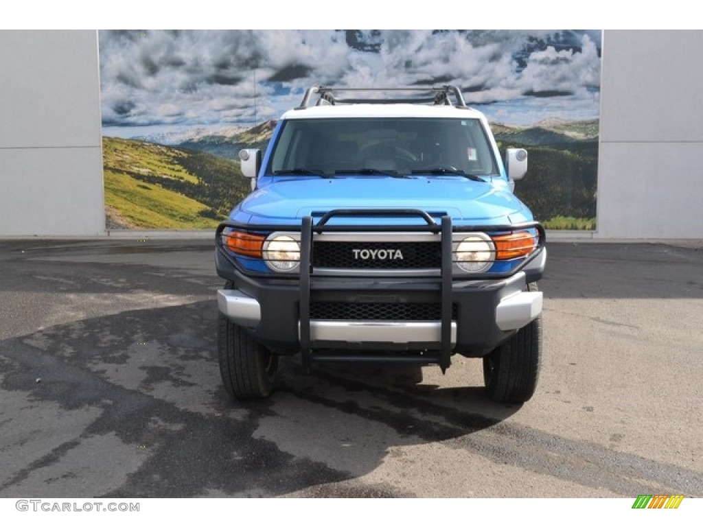 2007 FJ Cruiser 4WD - Voodoo Blue / Dark Charcoal photo #6
