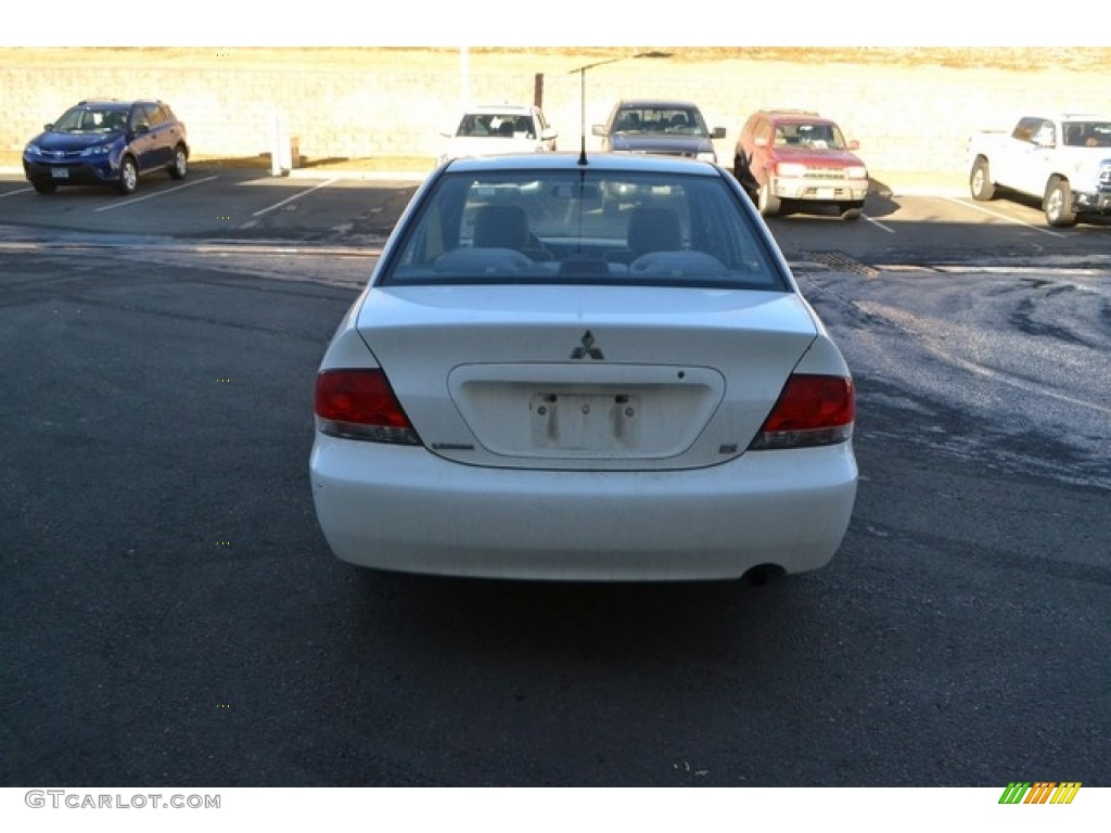 2004 Lancer ES - Innsbruck White / Gray photo #3