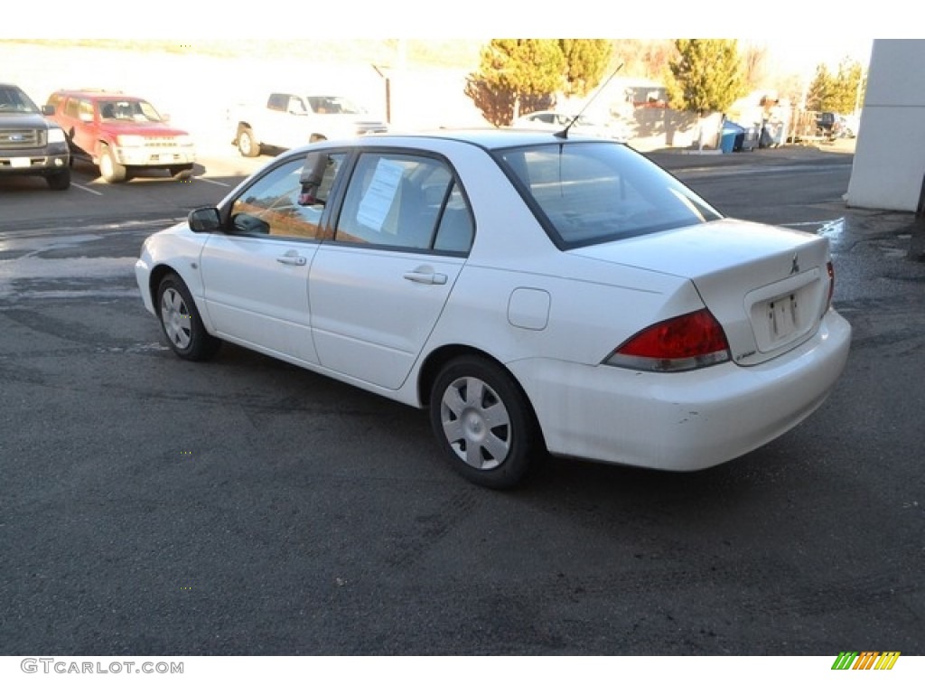 2004 Lancer ES - Innsbruck White / Gray photo #4