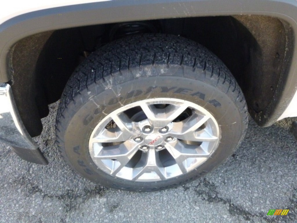 2016 Sierra 1500 SLT Crew Cab 4WD - White Frost Tricoat / Cocoa/Dune photo #2