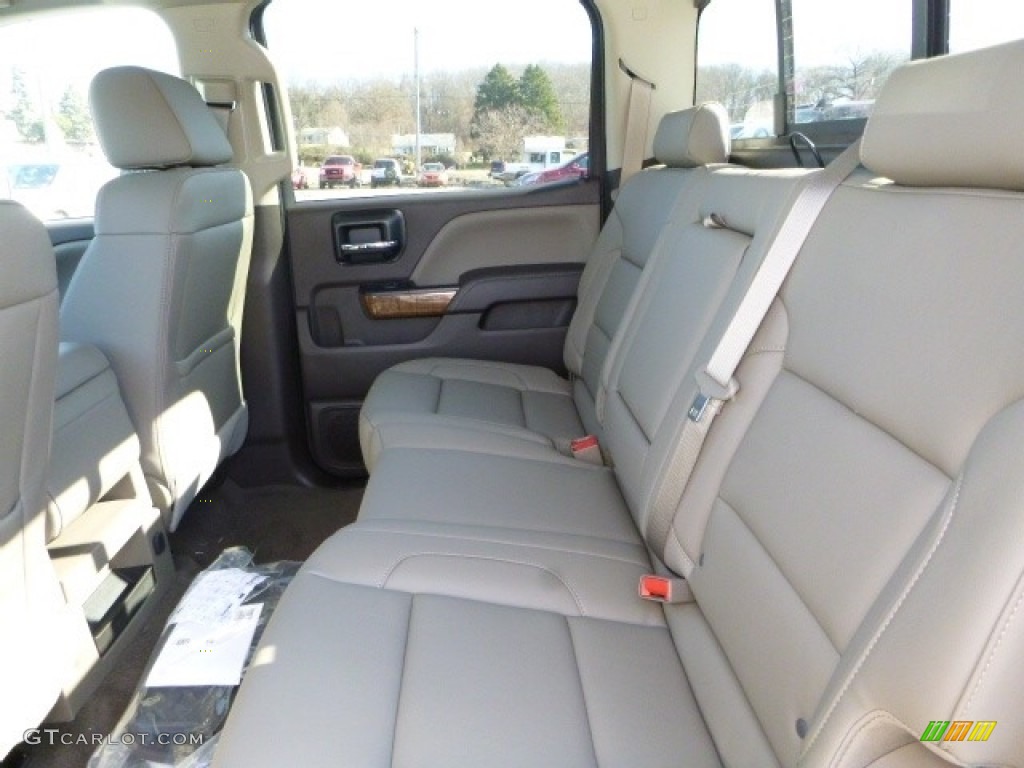 2016 Sierra 1500 SLT Crew Cab 4WD - White Frost Tricoat / Cocoa/Dune photo #5