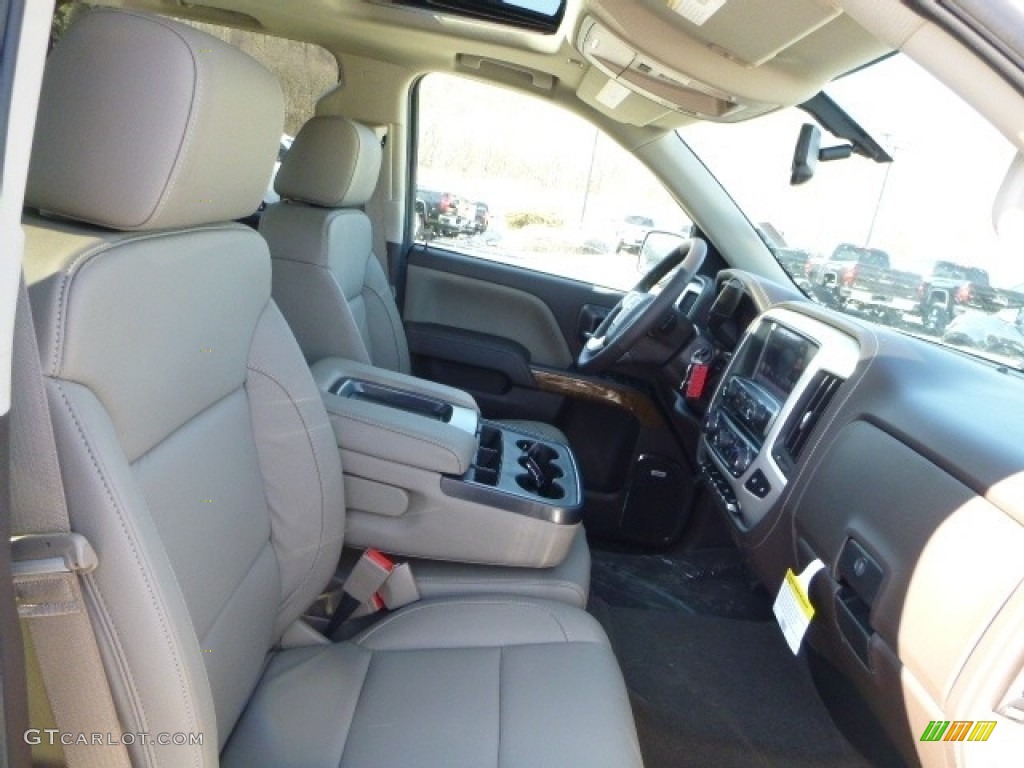 2016 Sierra 1500 SLT Crew Cab 4WD - White Frost Tricoat / Cocoa/Dune photo #10