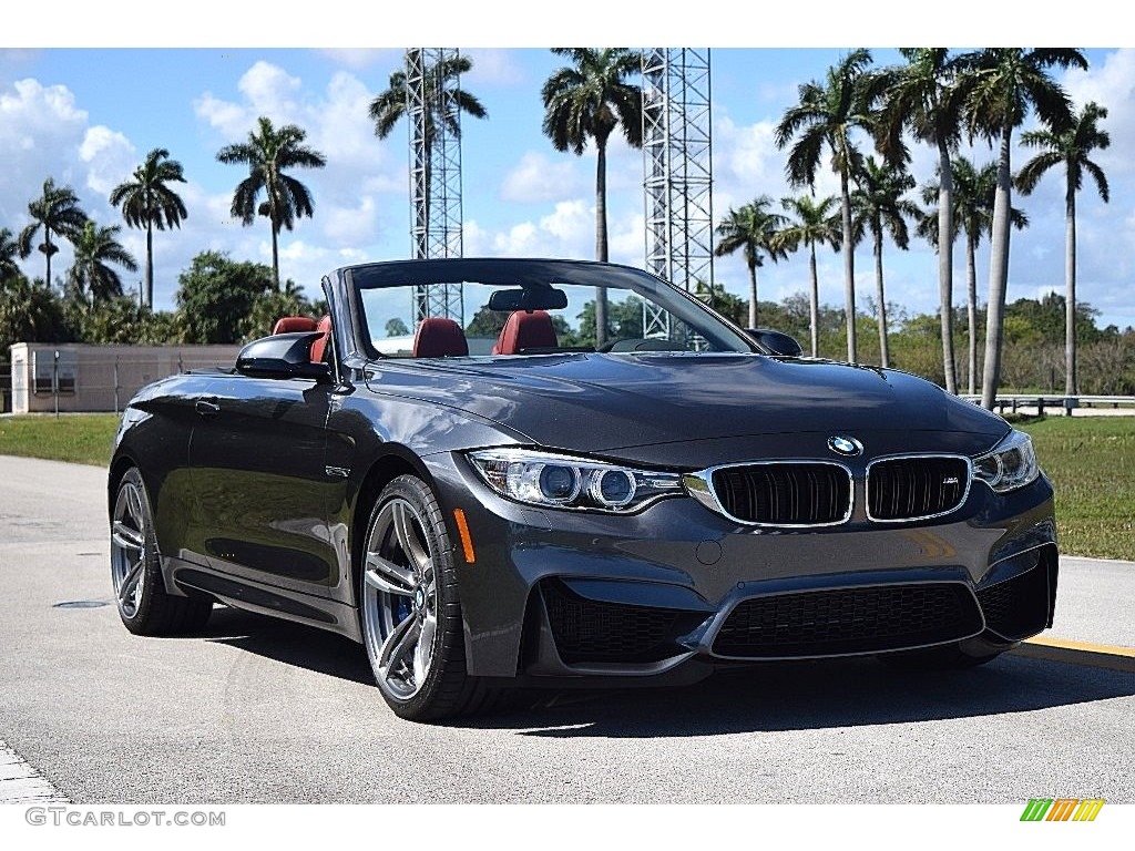 Mineral Grey Metallic 2015 BMW M4 Convertible Exterior Photo #110978429