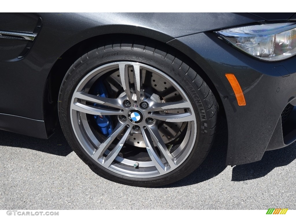 2015 M4 Convertible - Mineral Grey Metallic / Sakhir Orange/Black photo #27