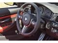 Sakhir Orange/Black 2015 BMW M4 Convertible Steering Wheel