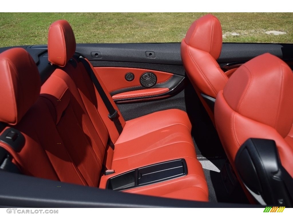 2015 BMW M4 Convertible Rear Seat Photo #110979545