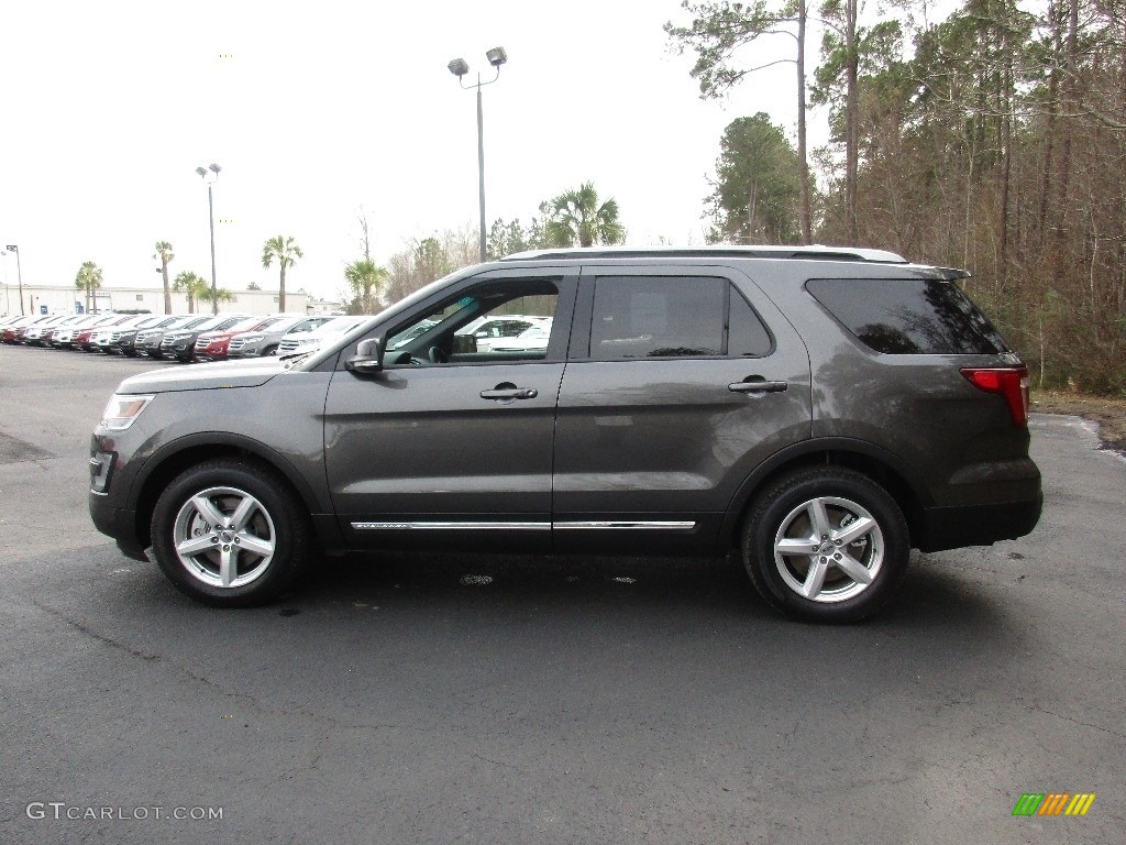 2016 Explorer XLT - Magnetic Metallic / Ebony Black photo #8