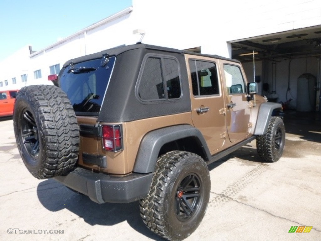 2015 Wrangler Unlimited Sport 4x4 - Copper Brown Pearl / Black photo #7