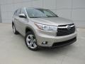 Creme Brulee Mica 2016 Toyota Highlander Limited Platinum