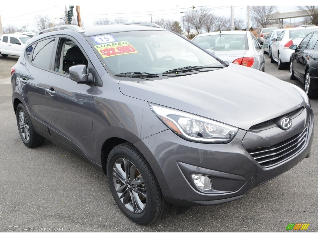 2015 Tucson SE AWD - Shadow Gray / Black photo #3