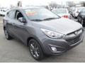 2015 Shadow Gray Hyundai Tucson SE AWD  photo #3