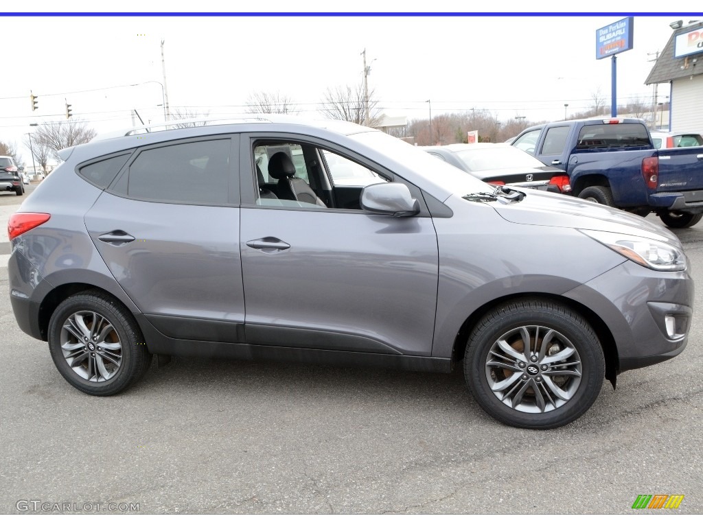 2015 Tucson SE AWD - Shadow Gray / Black photo #4