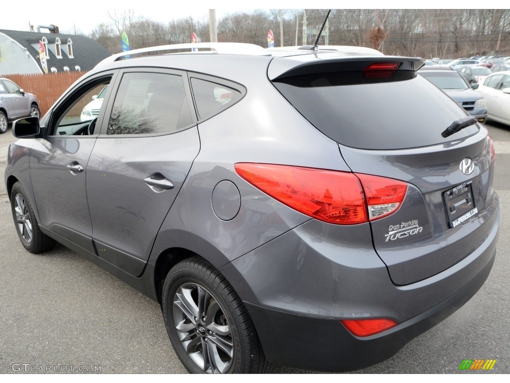 2015 Tucson SE AWD - Shadow Gray / Black photo #10
