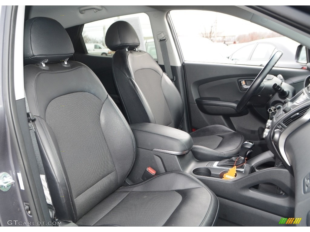 2015 Tucson SE AWD - Shadow Gray / Black photo #16