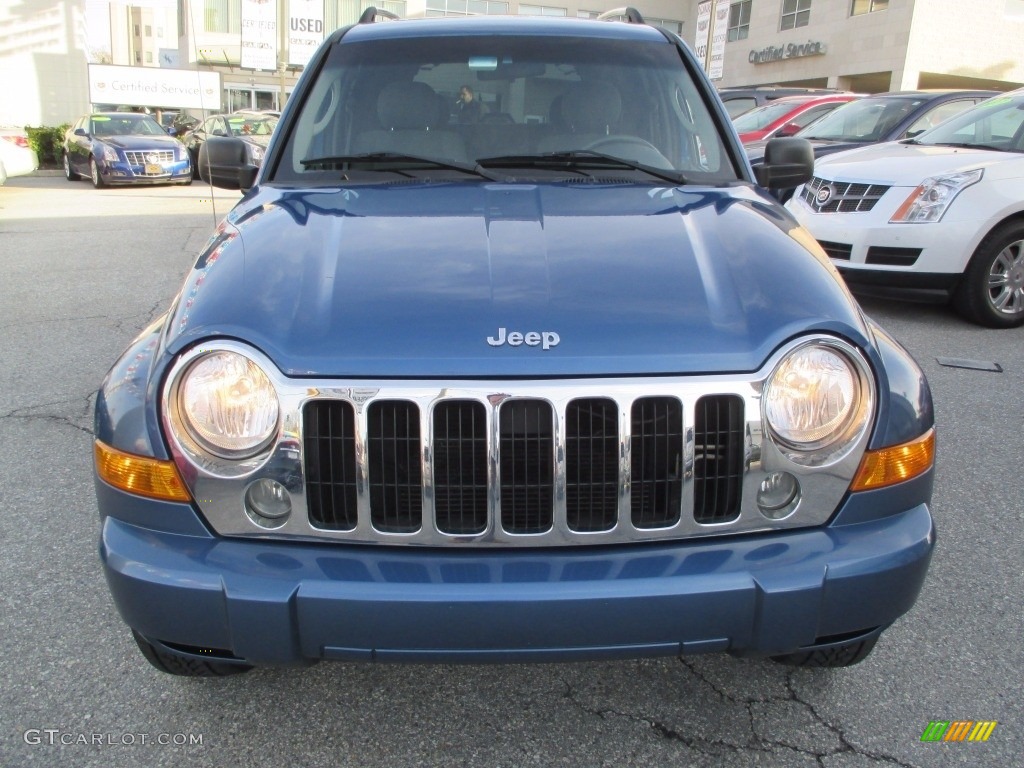 2006 Liberty Limited 4x4 - Atlantic Blue Pearl / Medium Slate Gray photo #4
