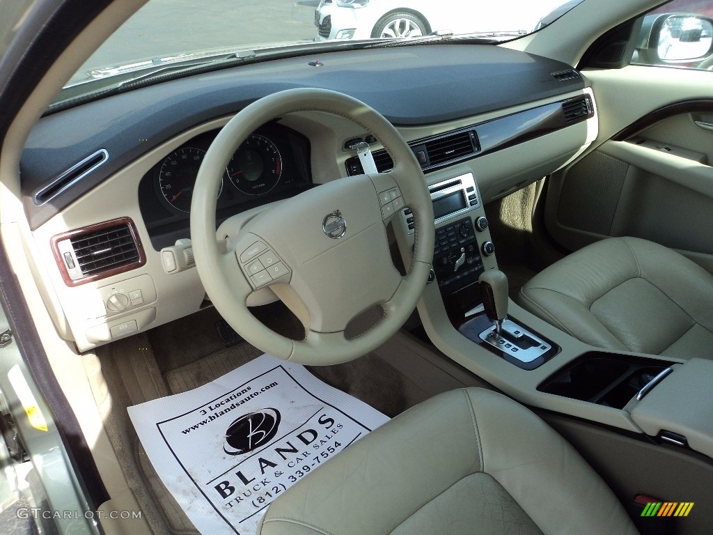 2008 V70 3.2 - Willow Green Metallic / Sandstone Beige photo #6