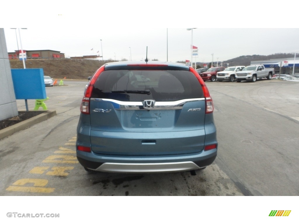 2016 CR-V EX AWD - Mountain Air Metallic / Beige photo #5