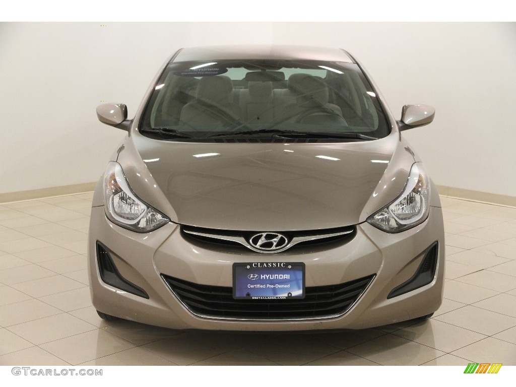 2014 Elantra SE Sedan - Bronze / Beige photo #2