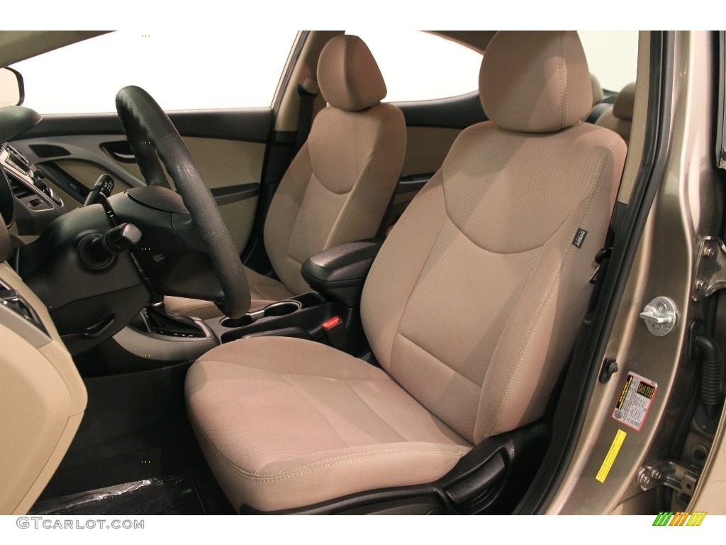2014 Elantra SE Sedan - Bronze / Beige photo #5