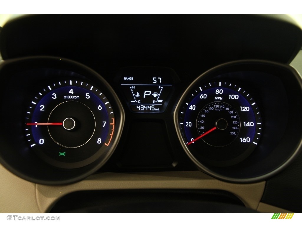 2014 Elantra SE Sedan - Bronze / Beige photo #7